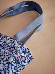 Cath Kidston Navy Ditsy Ripstop Foldaway Tote Bag - Image 3 of 3
