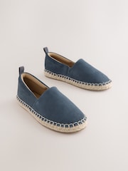 Blue Standard Fit (F) Espadrilles - Image 1 of 5