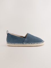 Blue Standard Fit (F) Espadrilles - Image 2 of 5