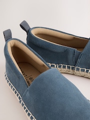 Blue Standard Fit (F) Espadrilles - Image 3 of 5