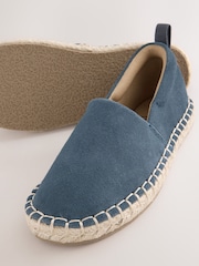 Blue Standard Fit (F) Espadrilles - Image 4 of 5
