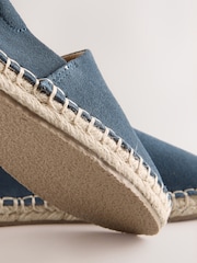 Blue Standard Fit (F) Espadrilles - Image 5 of 5