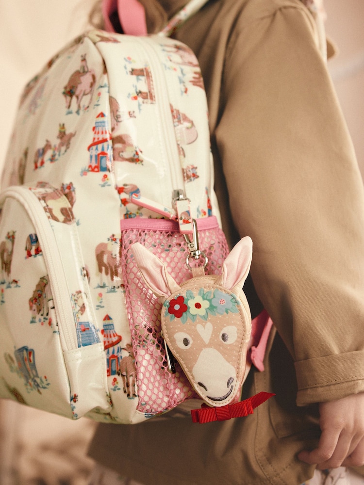 Cath Kidston Cream Donkeys Kids Large Backpack - Image 5 of 10