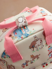 Cath Kidston Cream Donkeys Medium Kids Backpack - Image 3 of 8