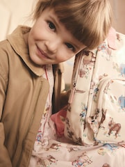 Cath Kidston Cream Donkeys Medium Kids Backpack - Image 8 of 8
