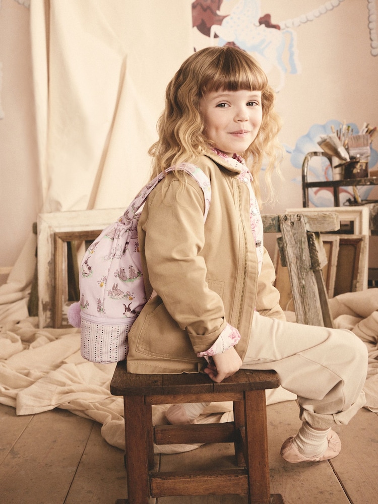 Cath Kidston Pink Kids Dancers Bunny Backpack - Image 4 of 8