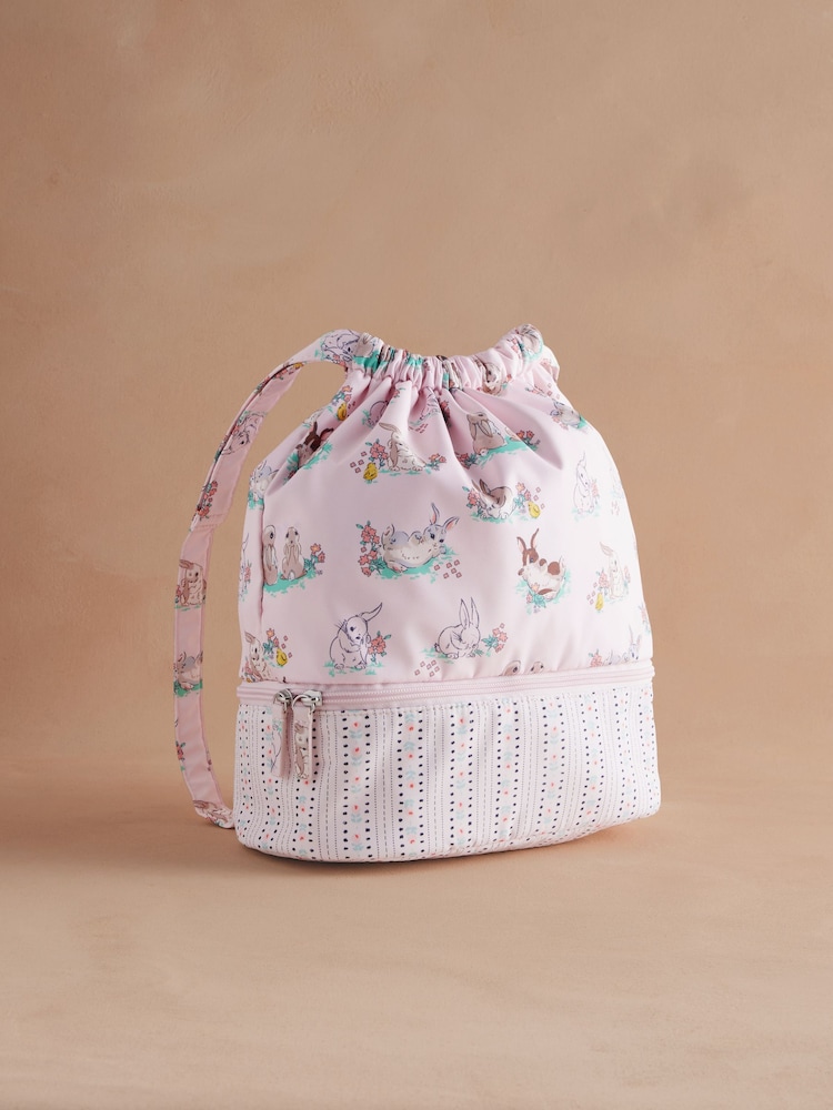 Cath Kidston Pink Kids Dancers Bunny Backpack - Image 6 of 8