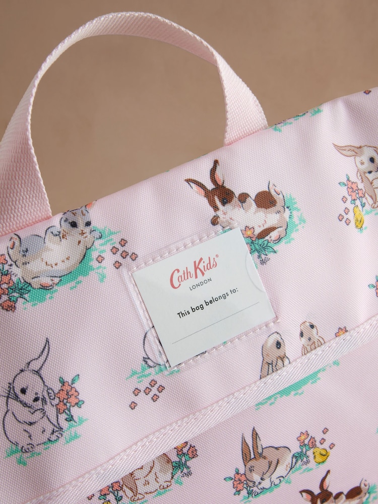 Cath Kidston Pink Bunny Kids Satchel Bag - Image 3 of 8