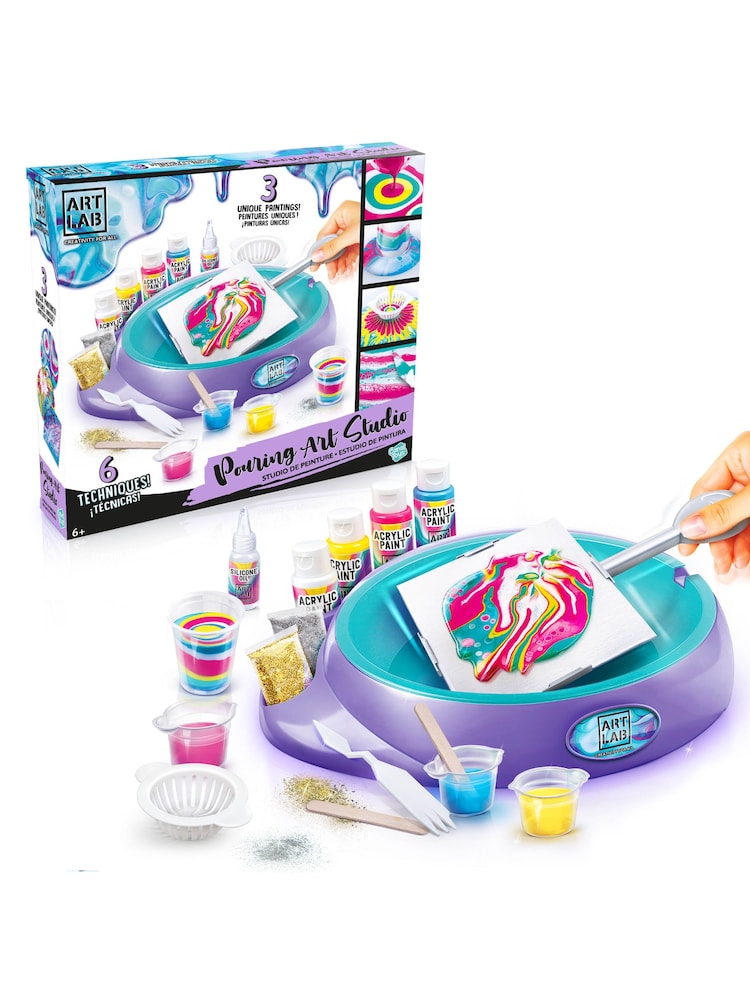 Canal Toys Art Lab Pouring Art Studio - Image 1 of 6