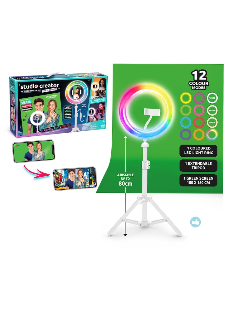Canal Toys Studio Creator Video Maker Kit White Edition - Image 1 of 5