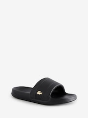 Черный - Lacoste сандалии в полоску с логотипом - Image 2 of 5