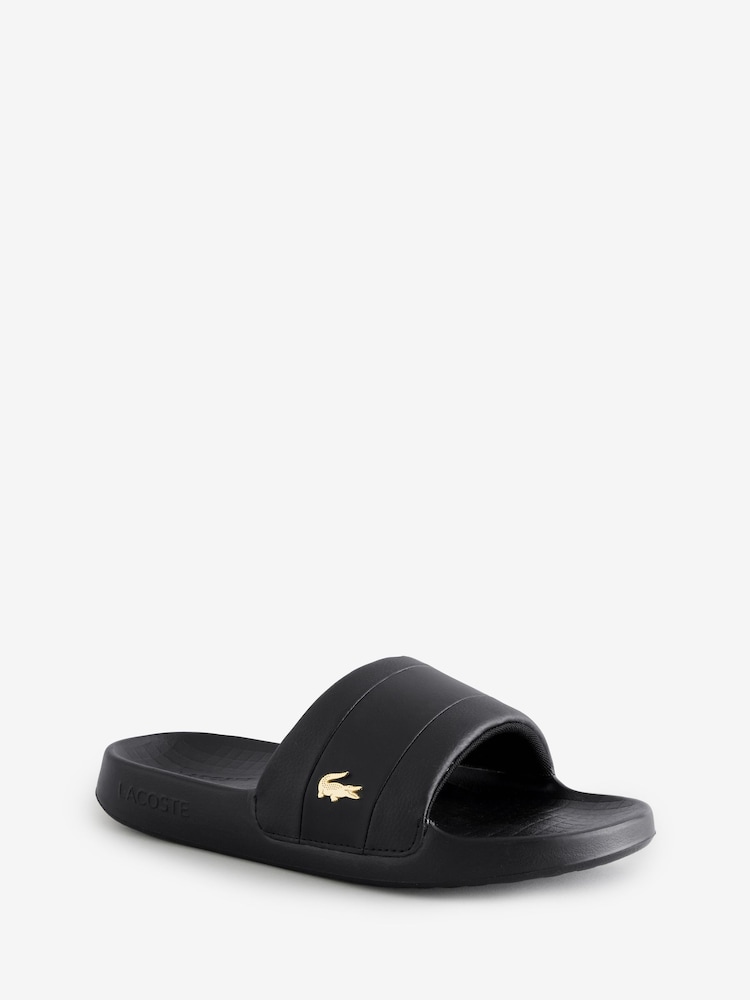 Черный - Lacoste сандалии в полоску с логотипом - Image 2 of 5