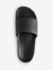 Черный - Lacoste сандалии в полоску с логотипом - Image 3 of 5