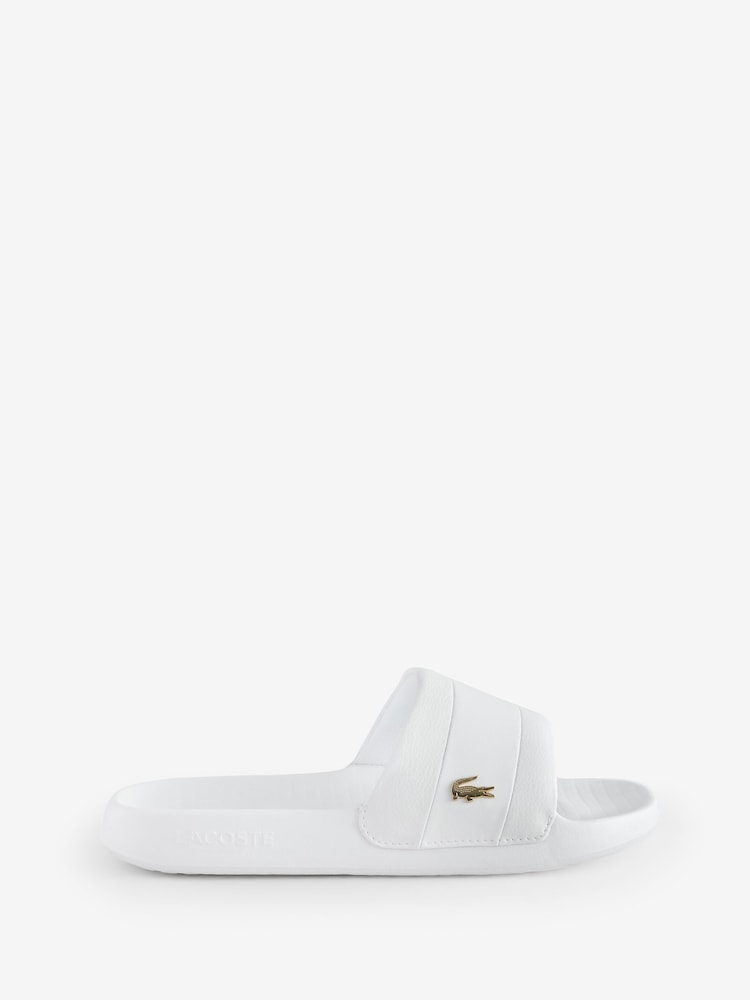 Blanco - Lacoste Logo Stripe Sandals - Imagen 1 de 1