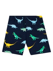 Harry Bear Blue Dinosaur Short 100% Cotton Pyjamas - Image 4 of 5