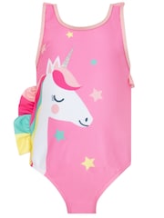 Harry Bear Pink Glitter Unicorn Swimsuit - Image 1 of 4