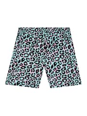 Harry Bear Pink Animal Print Pattern Short 100% Cotton Pyjamas - Image 4 of 5