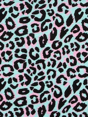 Harry Bear Pink Animal Print Pattern Short 100% Cotton Pyjamas - Image 5 of 5