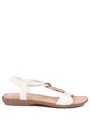 Pavers White Slip-On Sandals - Image 1 of 5