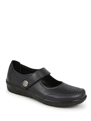 Pavers Blue Leather Mary-Janes Shoes - Image 2 of 5