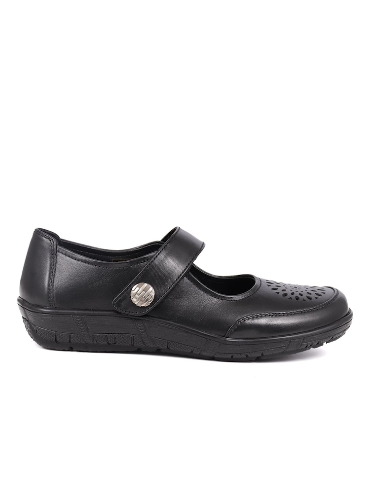 Pavers Leather Mary-Janes Shoes - Slika 1 iz 7