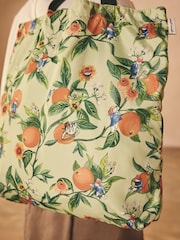 Cath Kidston Green Orange Paddington Foldaway Tote Bag - Image 5 of 9