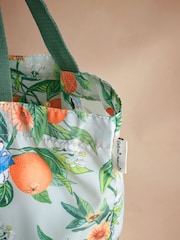 Cath Kidston Green Orange Paddington Foldaway Tote Bag - Image 7 of 9