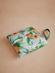 Cath Kidston Green Orange Paddington Foldaway Tote Bag - Image 8 of 9