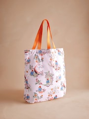 Cath Kidston Pink Oranges Paddington Foldaway Tote - Image 1 of 6