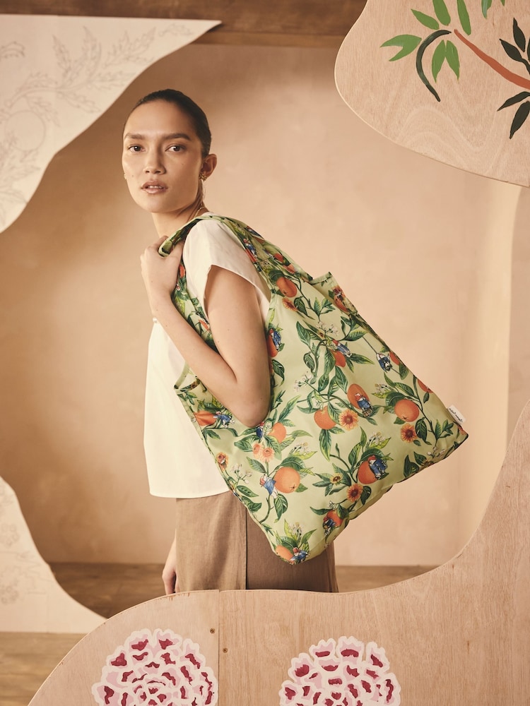 Naranjas verdes - Bolsa de compras plegable Paddington de Cath Kidston - Imagen 1 de 7