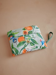Cath Kidston Green Oranges Paddington Large Foldaway Tote - Image 7 of 8