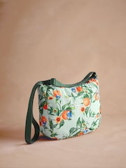 Cath Kidston Pink Oranges Foldaway Cross-Body Bag - Image 1 of 4
