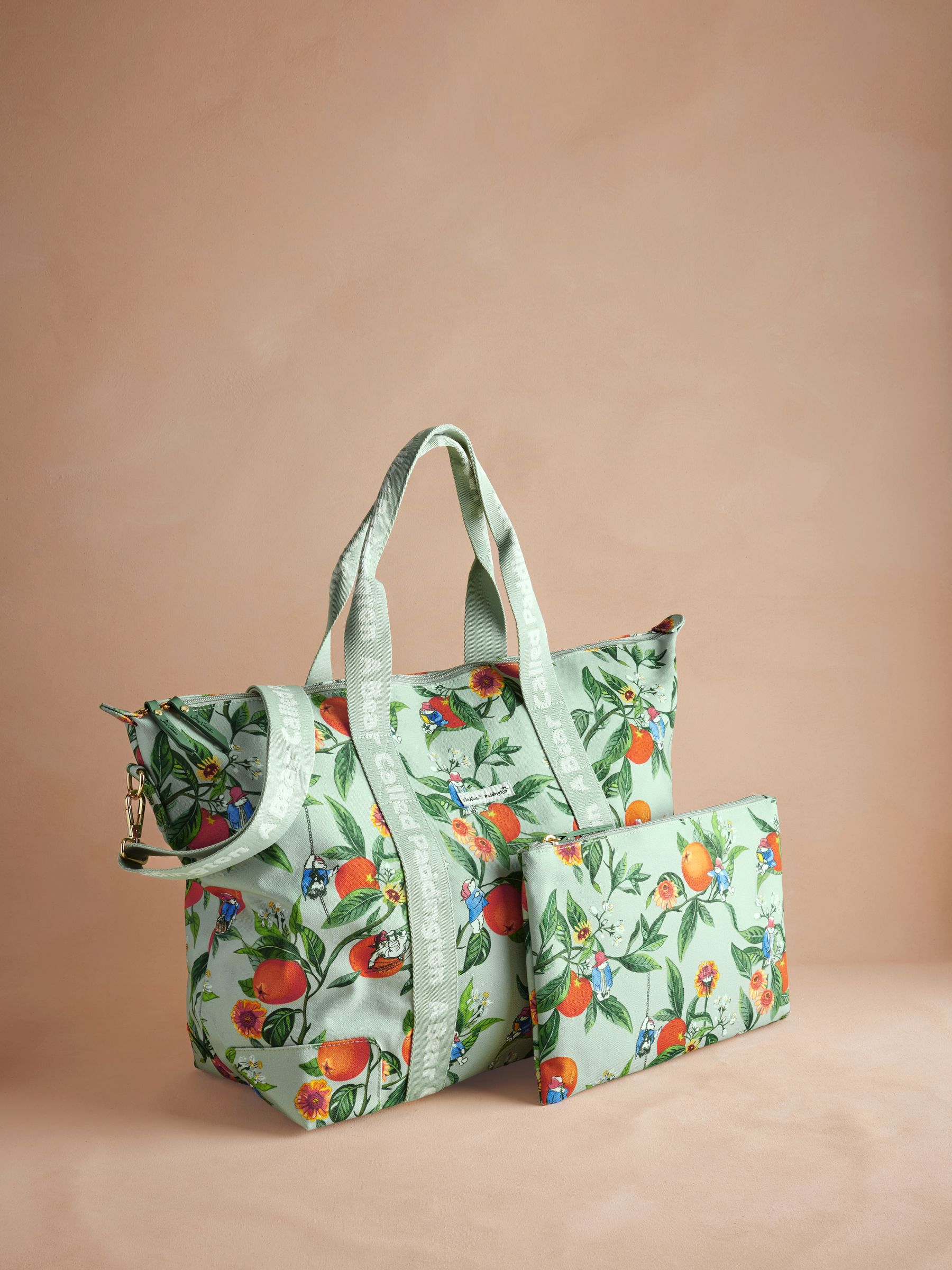 Buy Cath Kidston Green Oranges Paddington Overnight Bag from Next