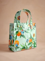 Cath Kidston Green Oranges Paddington Check Small Book Bag - Image 4 of 6