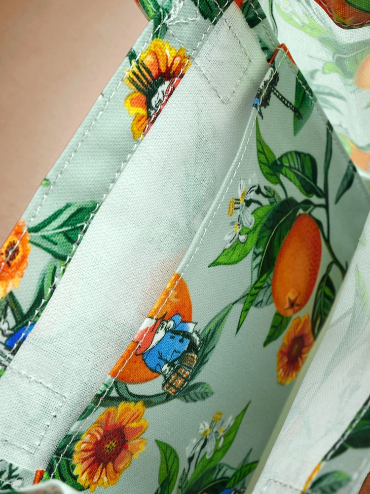 Cath Kidston Green Oranges Paddington Check Small Book Bag - Image 6 of 6 Cath Kidston Green Oranges Paddington Check Small Book Bag - Image 6 of 6