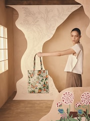 Cath Kidston Green Oranges Paddington Large Book Bag - Image 2 of 7