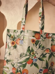 Cath Kidston Green Oranges Paddington Large Book Bag - Image 4 of 7