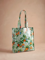 Cath Kidston Green Oranges Paddington Large Book Bag - Image 5 of 7