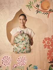 Cath Kidston Green Oranges Paddington Compact Backpack - Image 1 of 6