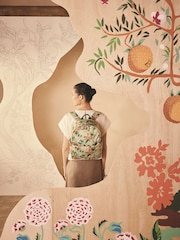 Cath Kidston Green Oranges Paddington Compact Backpack - Image 2 of 6