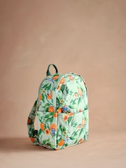 Cath Kidston Green Oranges Paddington Compact Backpack - Image 4 of 6