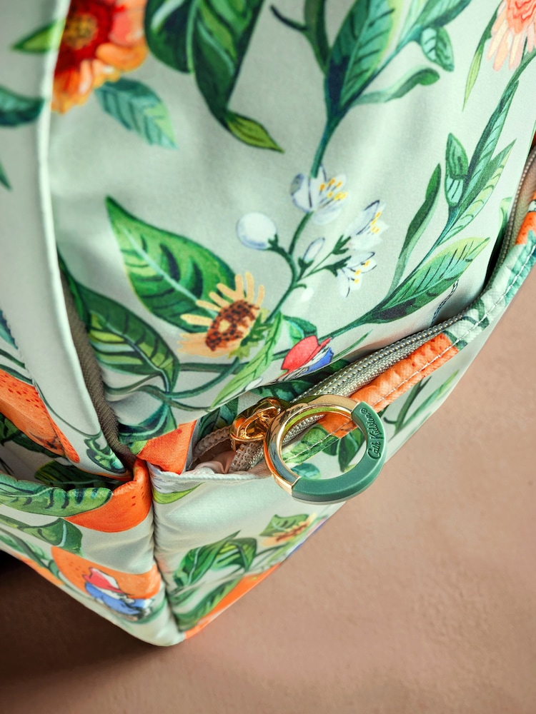 Cath Kidston Green Oranges Paddington Compact Backpack - Image 6 of 6