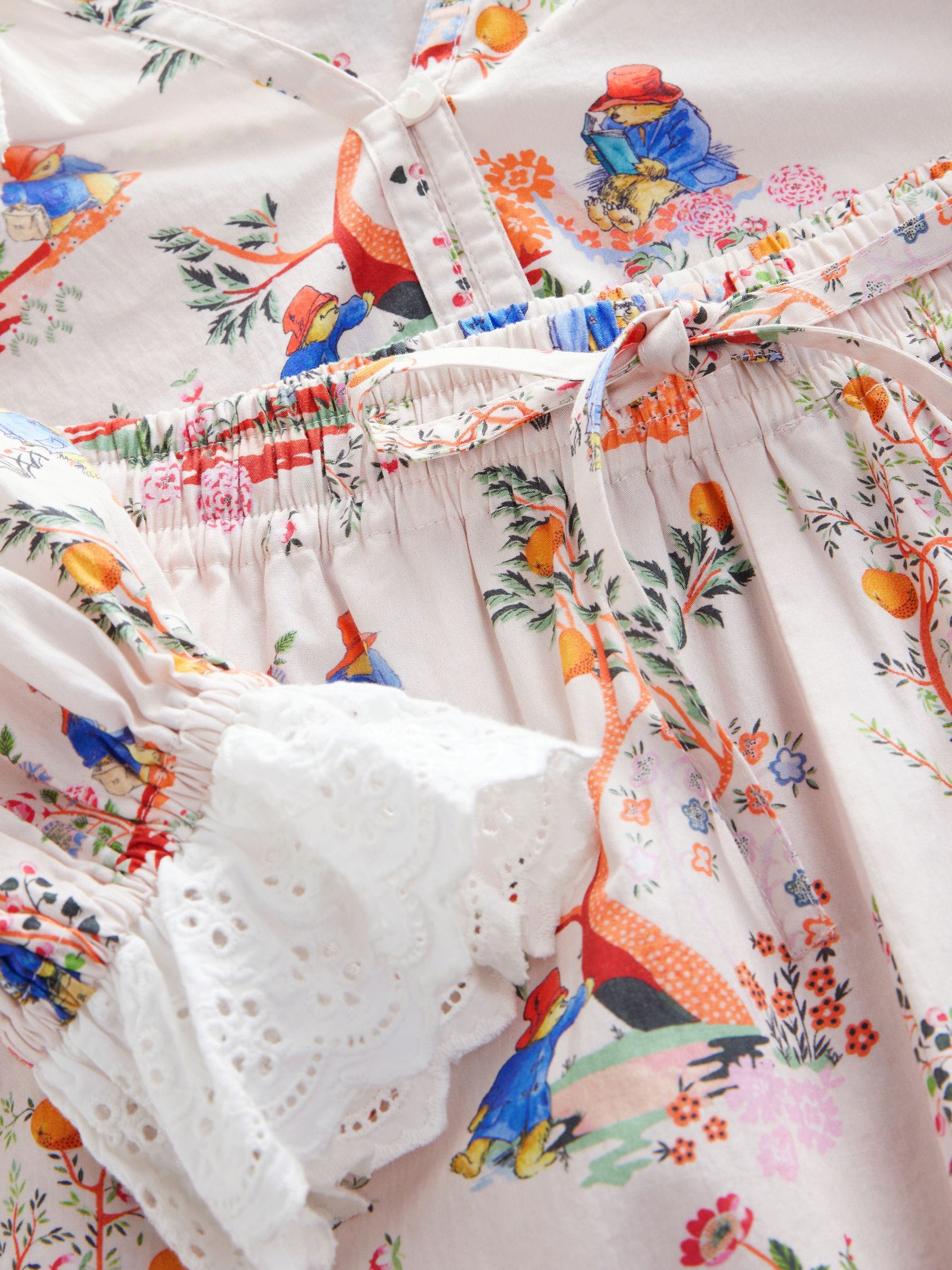 Buy Cath Kidston Pink Paddington Frill Short Set Pyjamas from Next USA