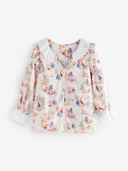 Cath Kidston Pink Paddington Frill Short Set Pyjamas - Image 9 of 11