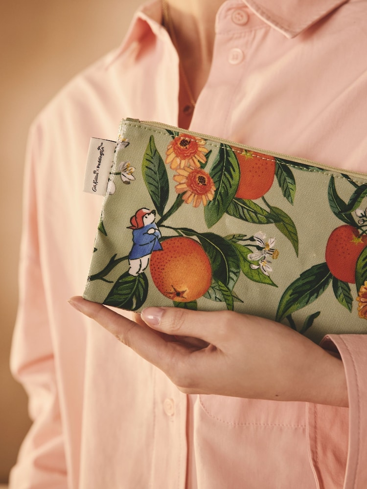 Cath Kidston Paddington Geldbörsentasche mit Reißverschluss aus 100% Baumwolle - Bild 2 von 5