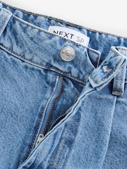 Denim Lightwash 100% Cotton Light Denim Culotte Jeans - Image 2 of 3