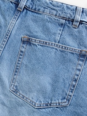 Denim Lightwash 100% Cotton Light Denim Culotte Jeans - Image 3 of 3