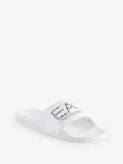 Emporio Armani Contrast Colour Logo Sliders - Image 2 of 6