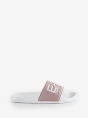 Emporio Armani Contrast Colour Logo Sliders - Image 1 of 3