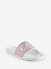 Emporio Armani Contrast Colour Logo Sliders - Image 2 of 3